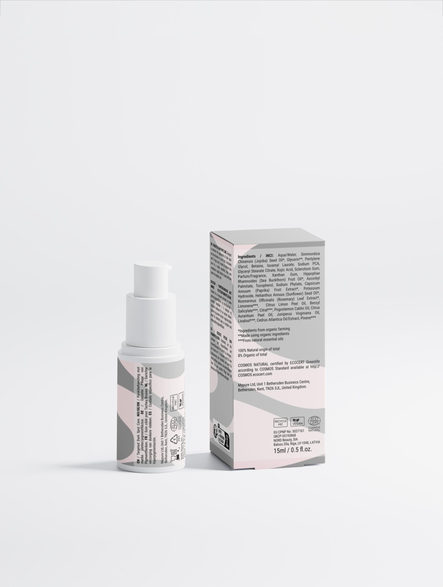 Sevvy Dark Spot Cream, 1% Kojic Acid - 15g - Sevvy