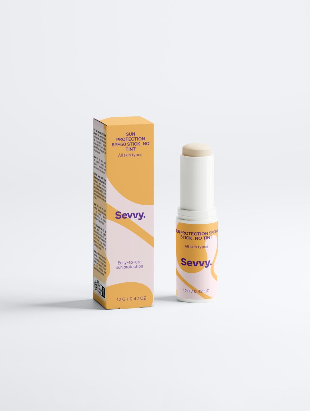 Sevvy Sun Protection SPF50 Stick | NO TINT - Sevvy